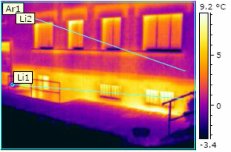 Beispiel Messung Fassade